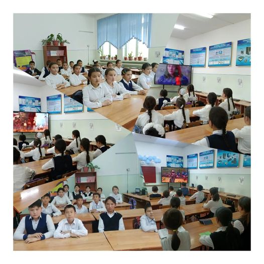 5-6 сынып оқушыларына "Сұлтан Бейбарыс" атты бейнефильм көрсетілді.