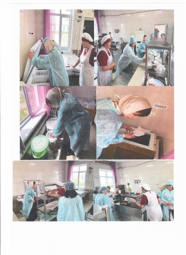 Тамақтану сапасына мониторинг жүргізу. Сәуір 2024ж.